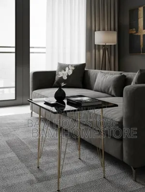 Black Marble Top Table (40*50cm)