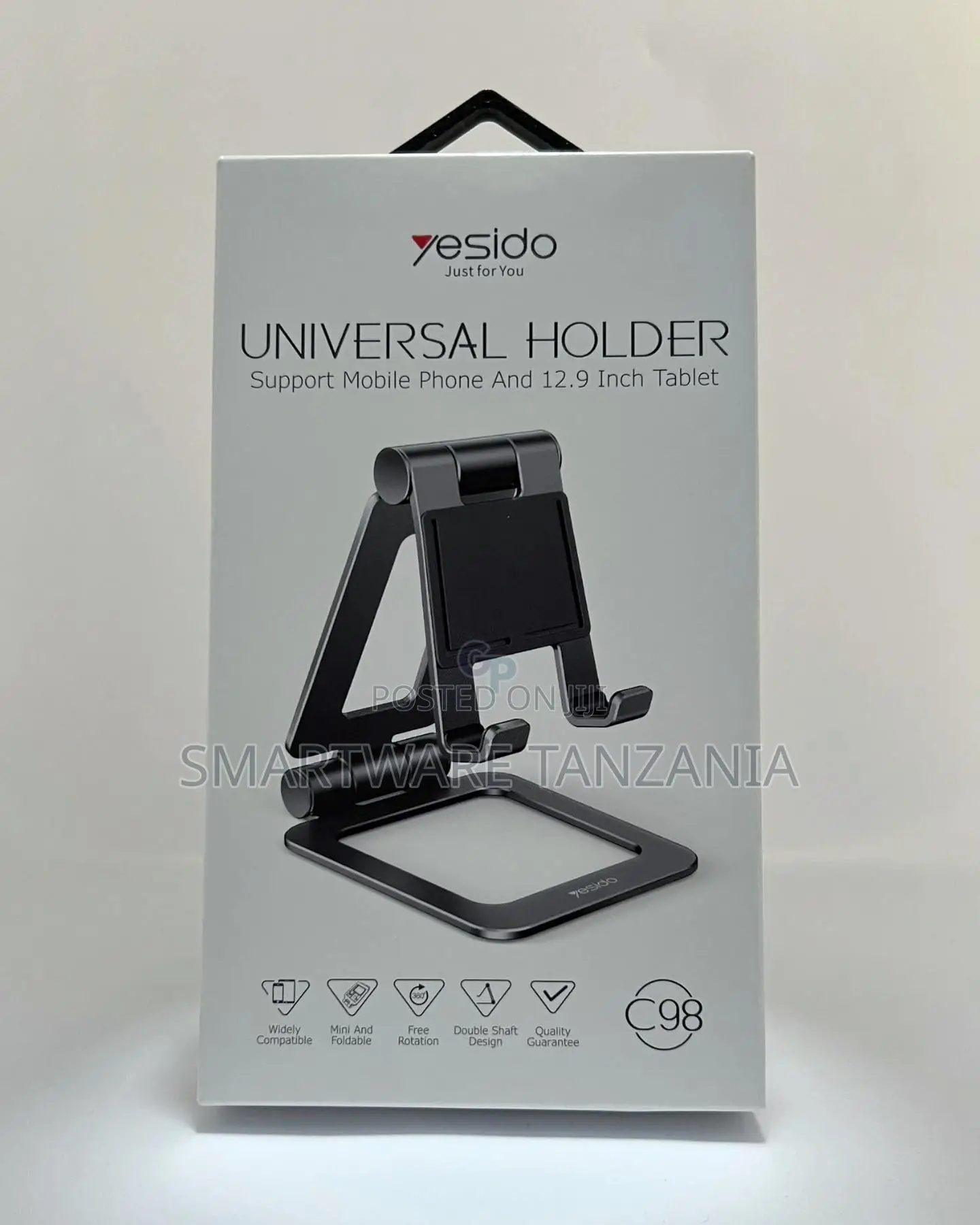 Yesido C98 Aluminum Alloy Mini Desktop Mount Mobile Phone Tablet