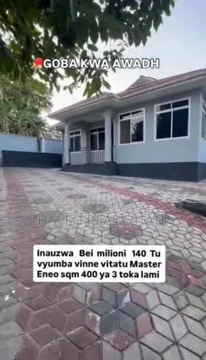 4bdrm House in Goba for sale