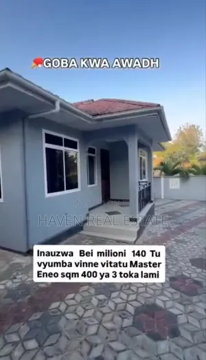 4bdrm House in Goba for sale