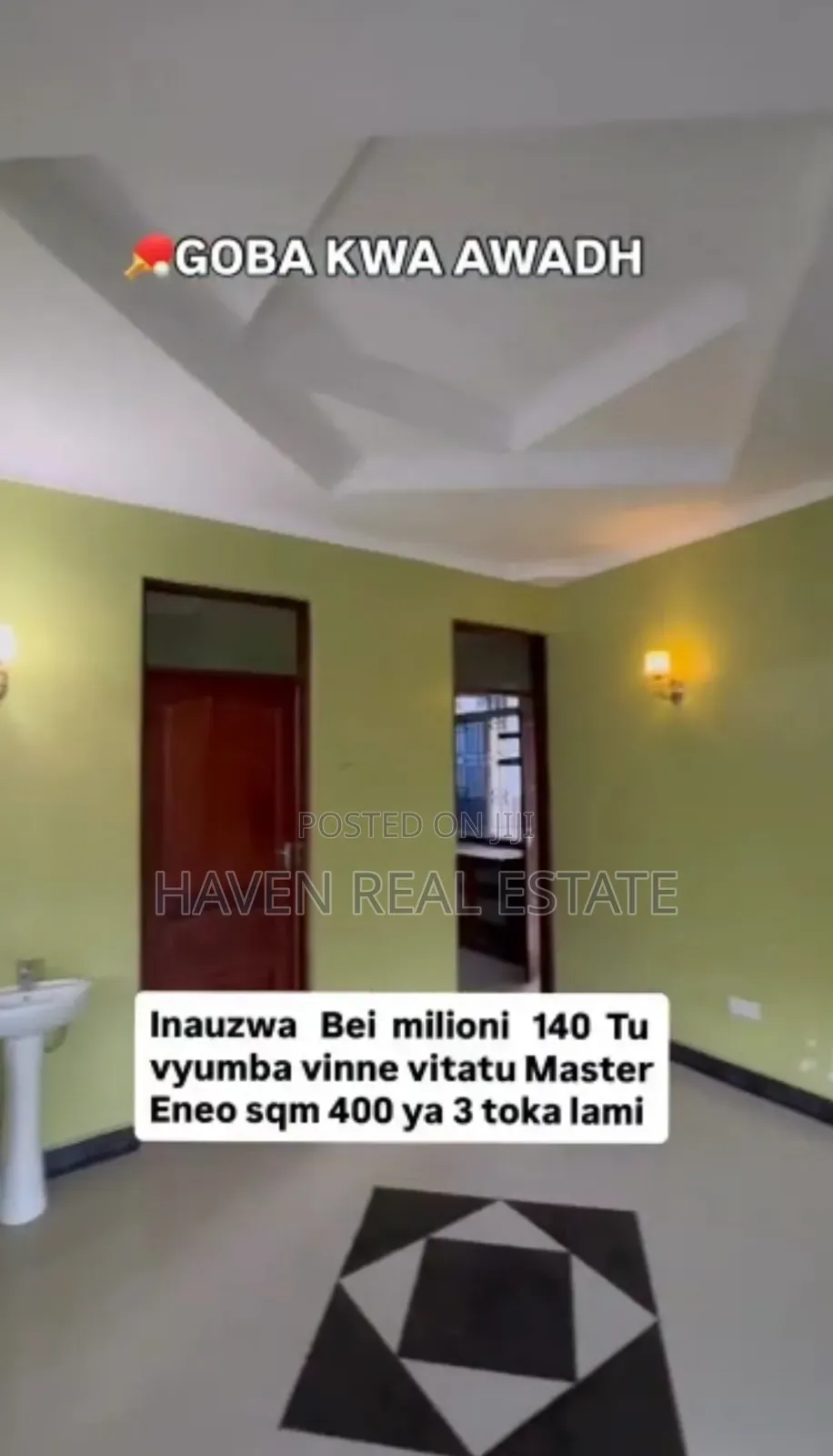 4bdrm House in Goba for sale