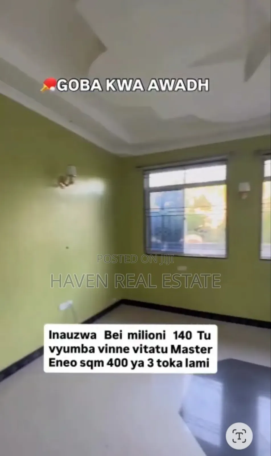 4bdrm House in Goba for sale