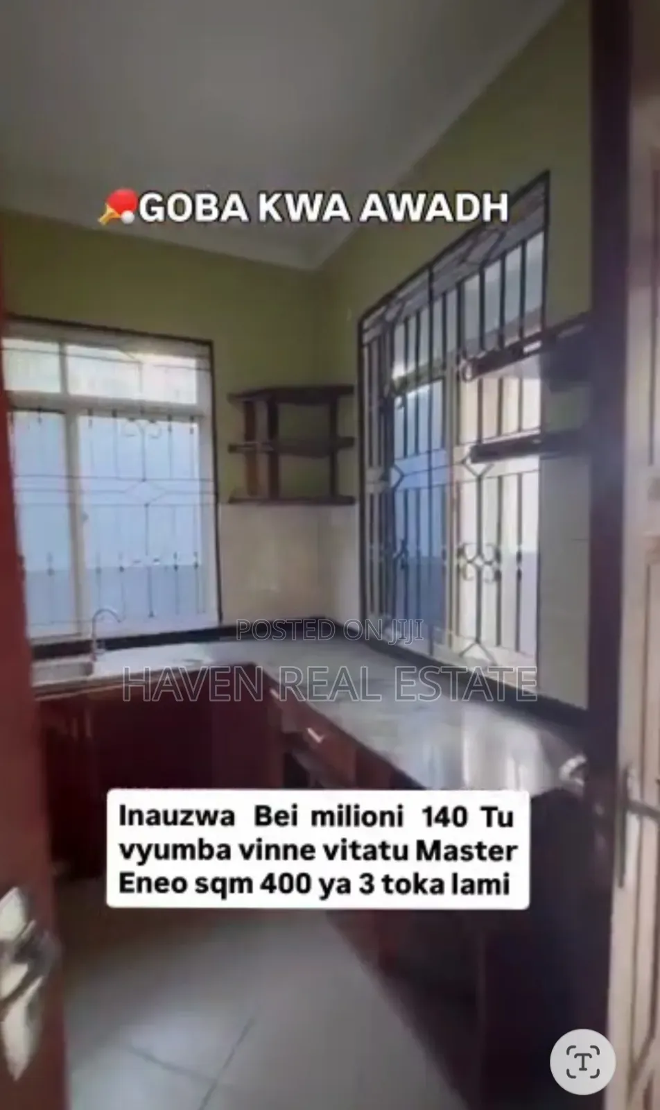 4bdrm House in Goba for sale