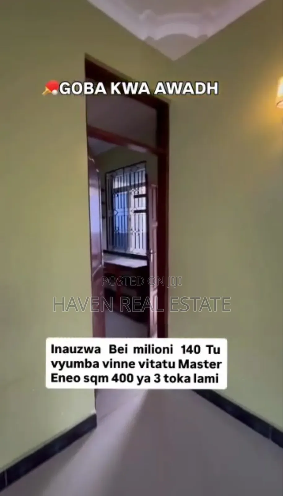 4bdrm House in Goba for sale