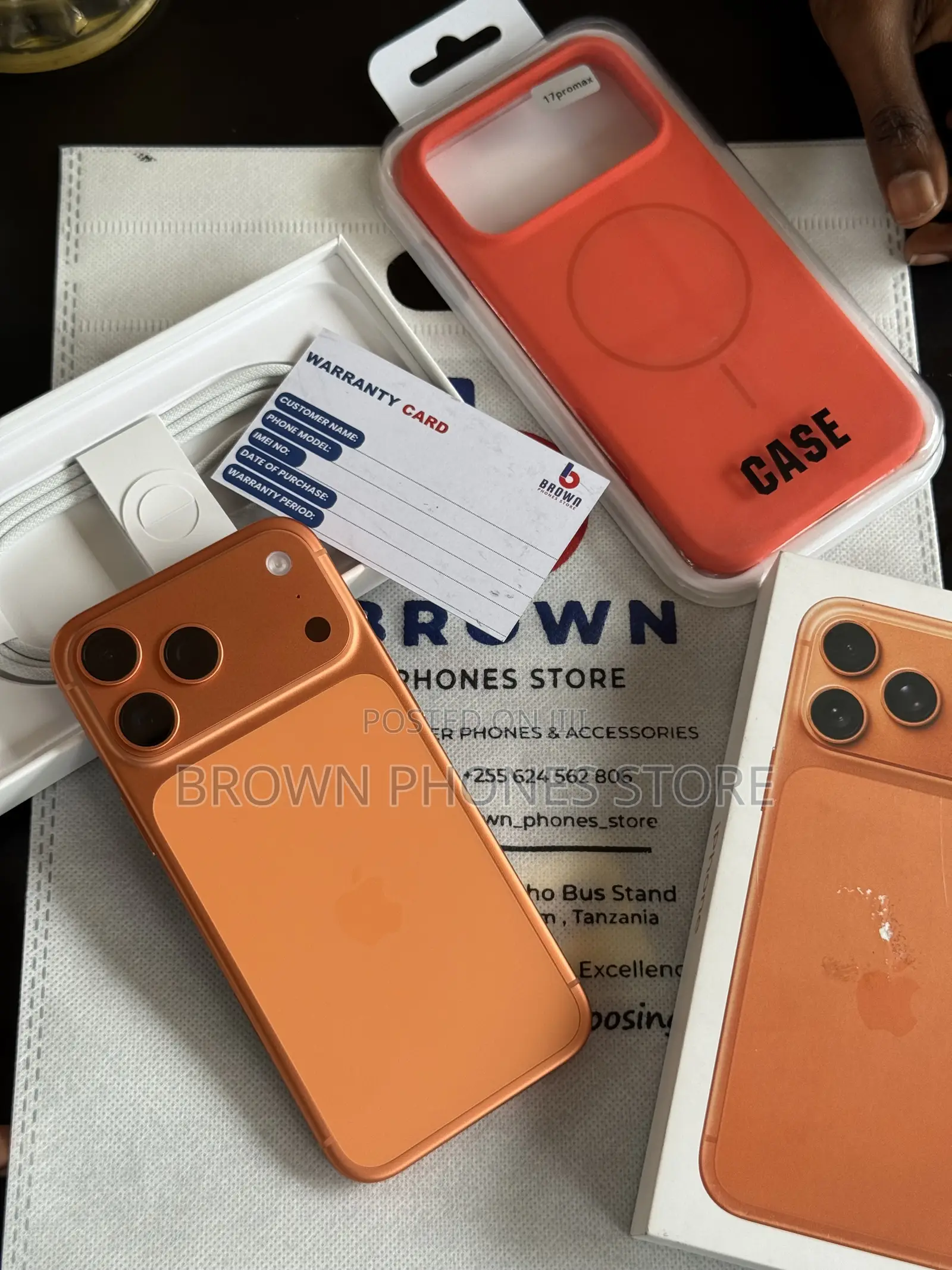 New Apple iPhone 17 Pro Max 256 GB Orange