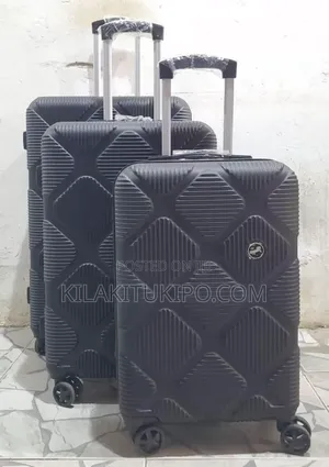 Full Black Plastic Bag 3pcs Set