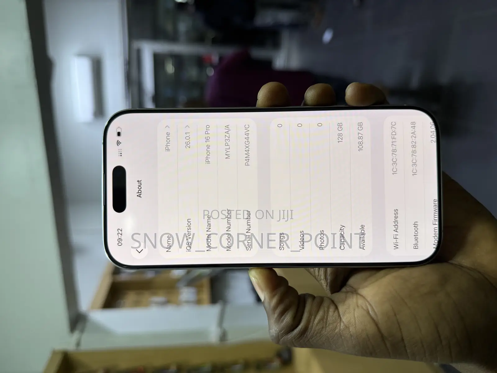 Apple iPhone 16 Pro 128 GB White