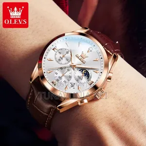 Olevs Watch / Mkanda Wa Ngozi