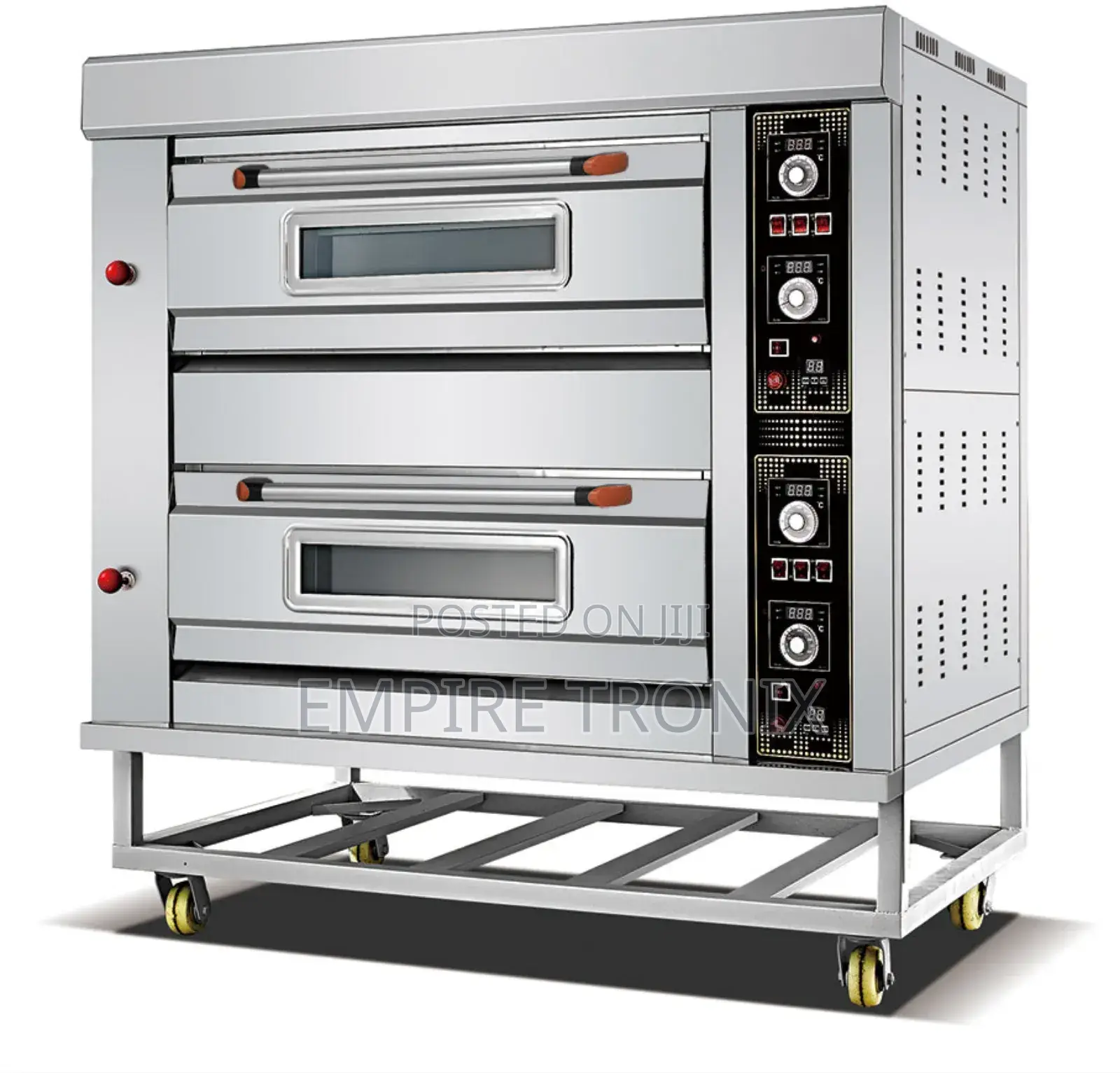 Hgo-24 - 2-Deck 4-Tray Gas Oven - Commercial