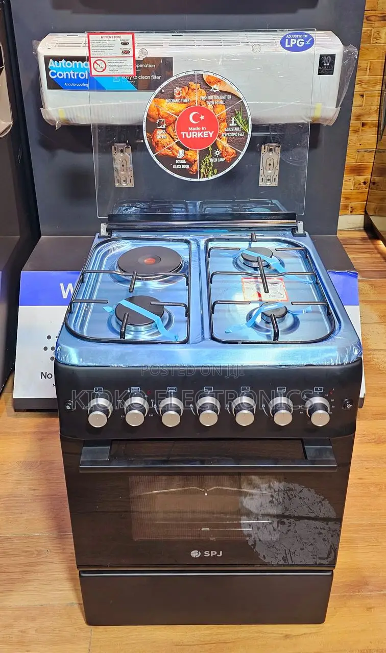 4gas Burners SPJ Cooker