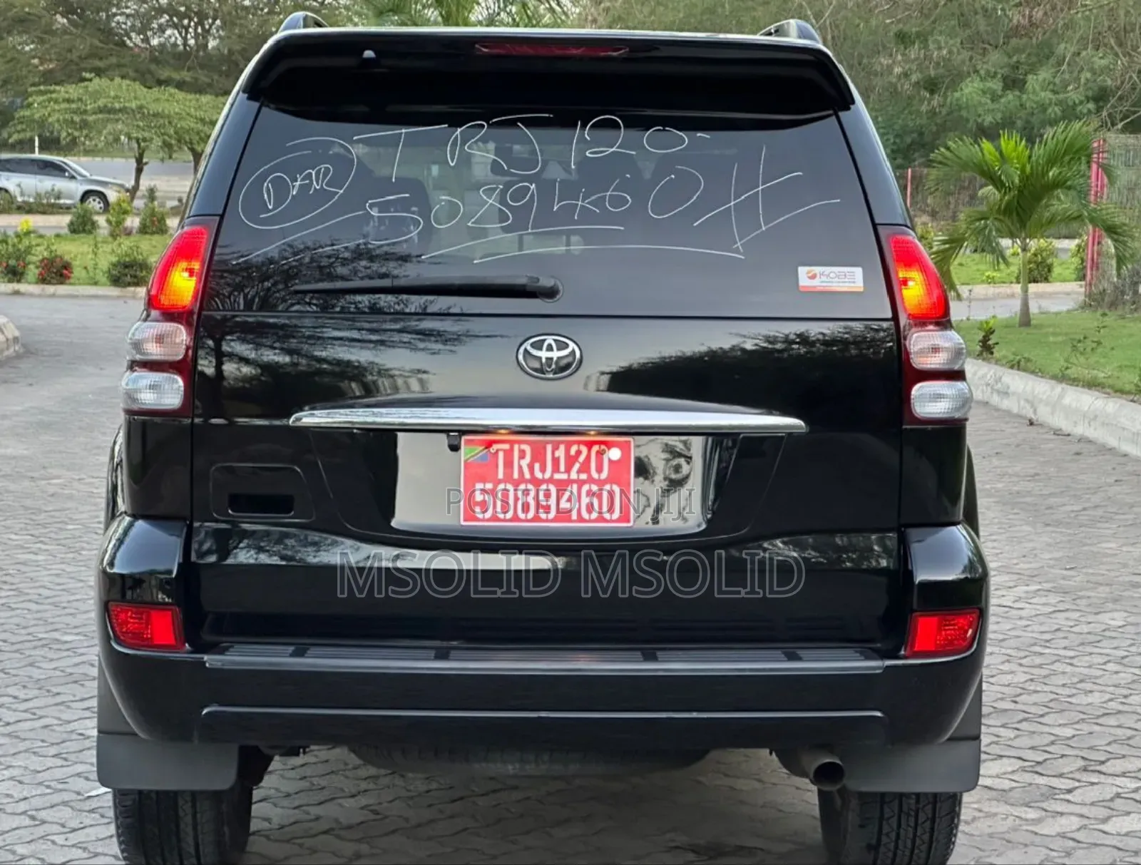 Toyota Land Cruiser Prado 2007 Black