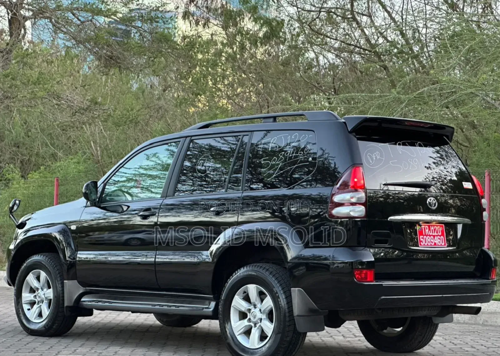 Toyota Land Cruiser Prado 2007 Black