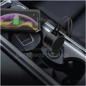 Green Lion Telescopic 50w Car Charger - Black