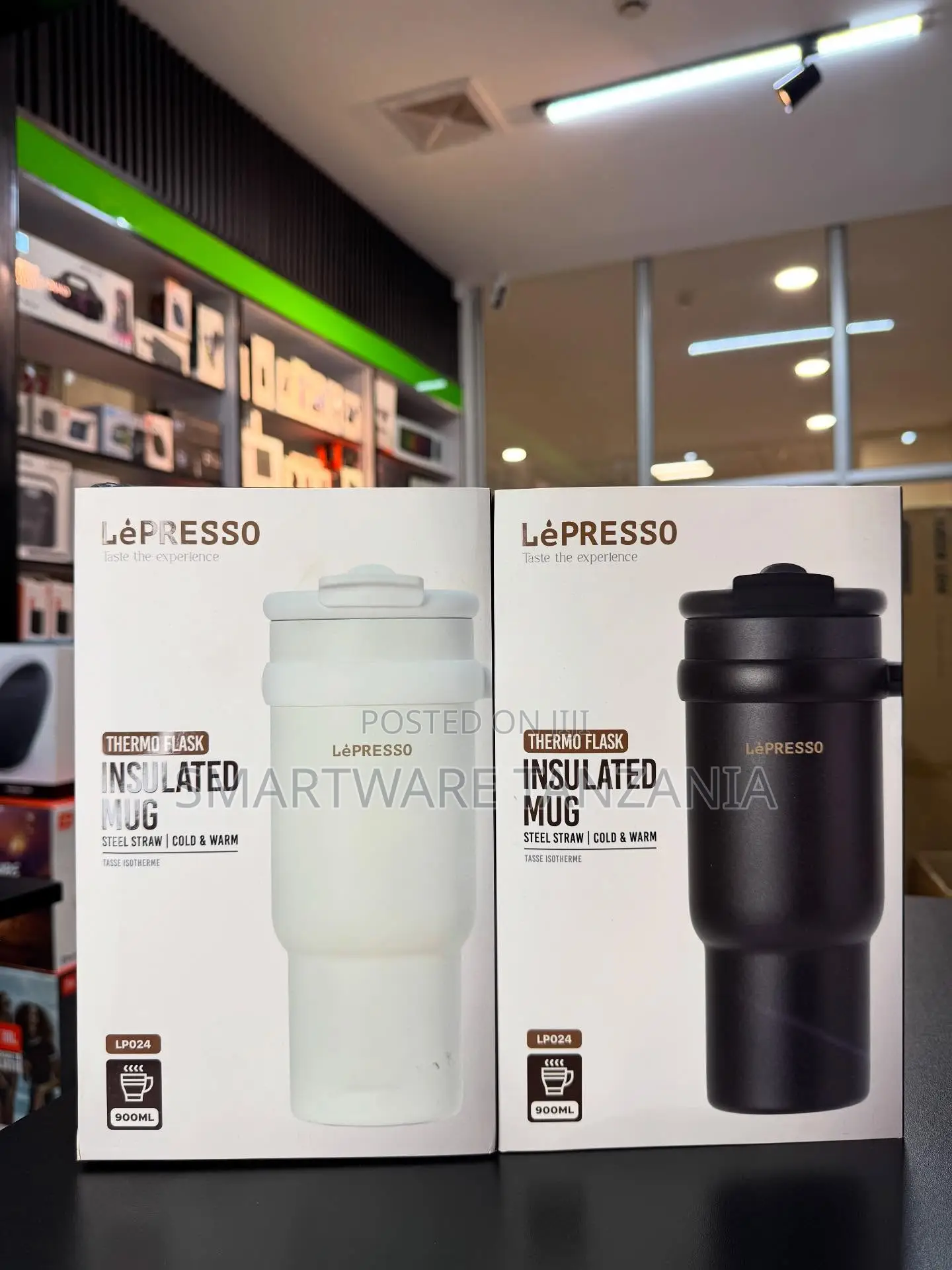 Lèpresso 900ml Travel Mug With Handle Dual Drink Mode