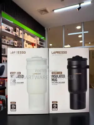 Lèpresso 900ml Travel Mug With Handle Dual Drink Mode