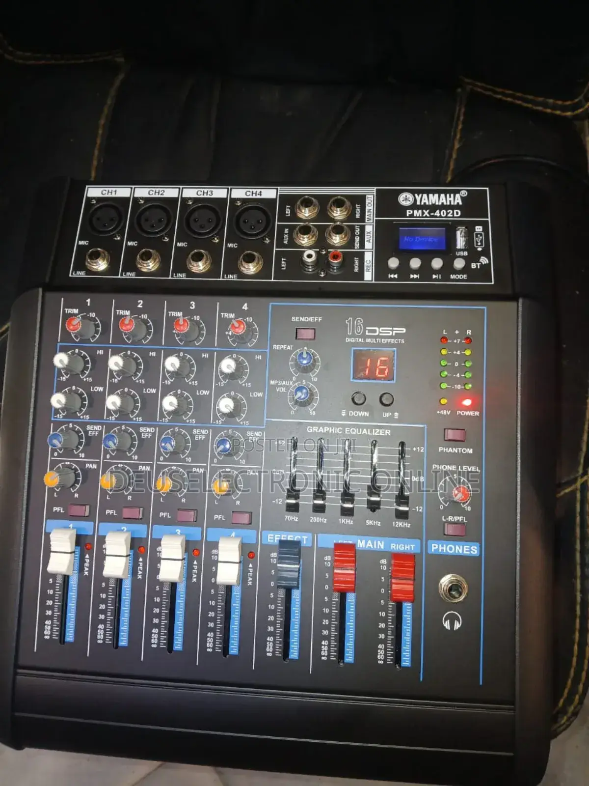 Electric Powered Mixer 4 Channel