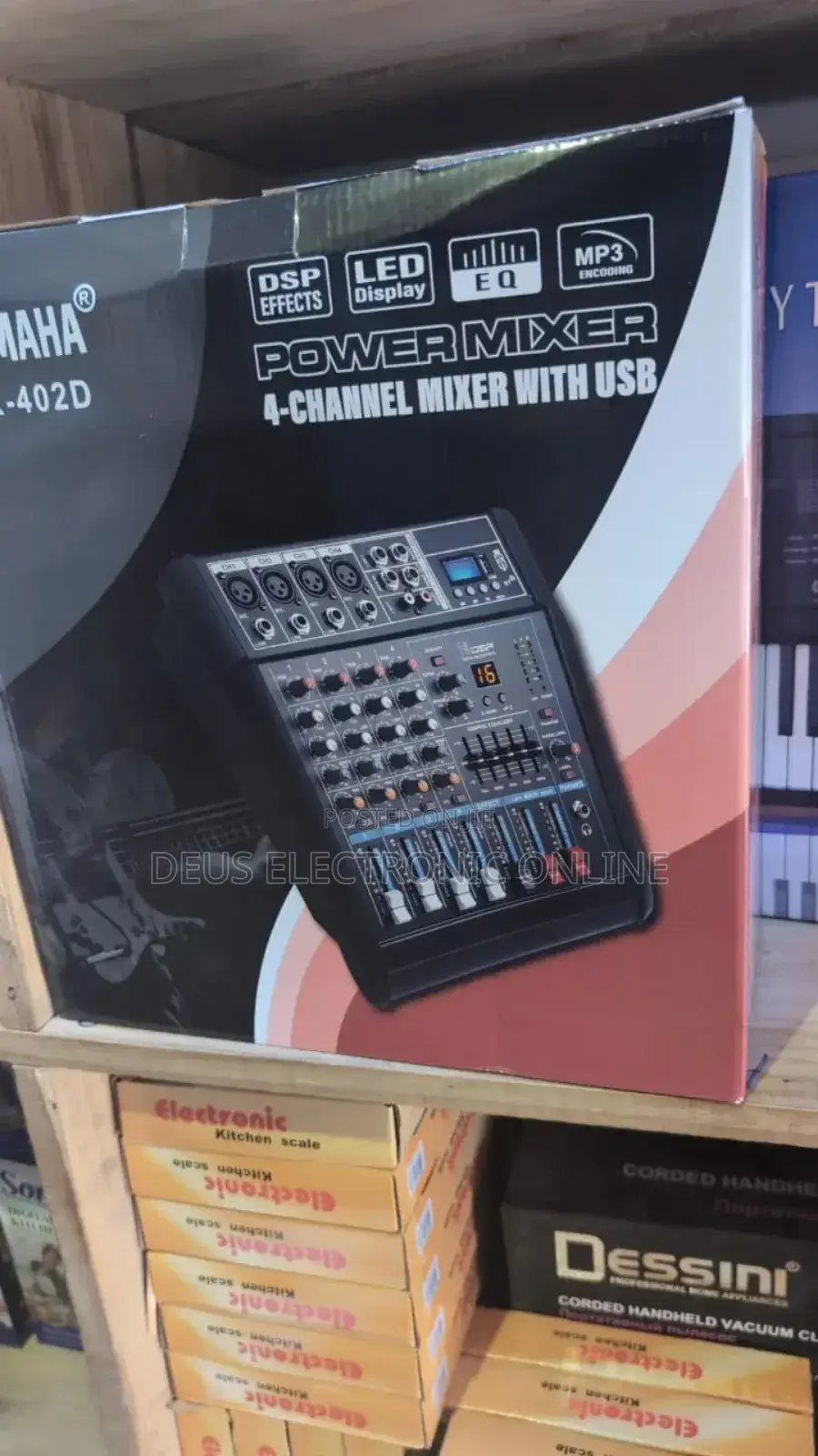 Electric Powered Mixer 4 Channel