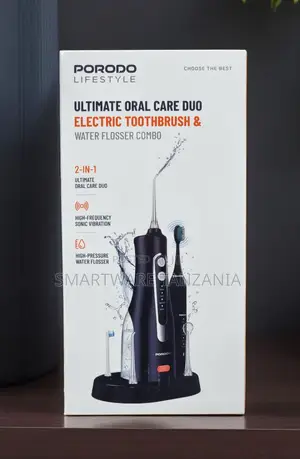 2-in-1 Sonic Toothbrush Water Flosser for Complete Oral Care