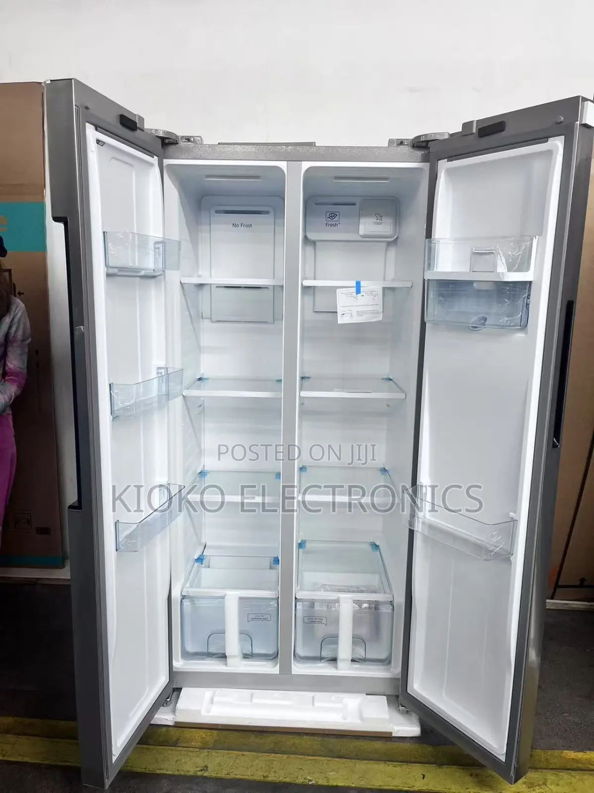 450ltrs Aero Side by Side Refrigerator With Water Dispenser