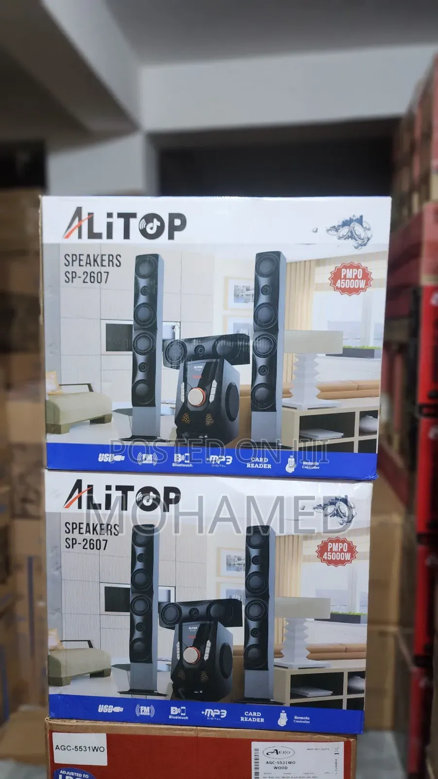 Alitop Subwoofer Sp2607