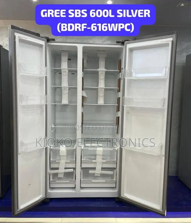600ltrs Gree Side by Side Refrigerator