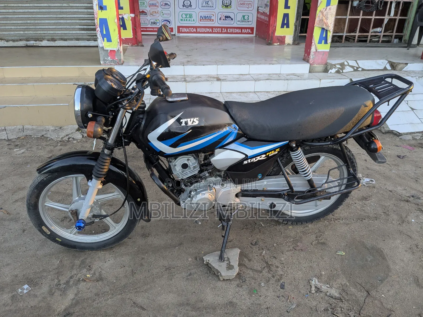 TVS HLX 125 2024 Black