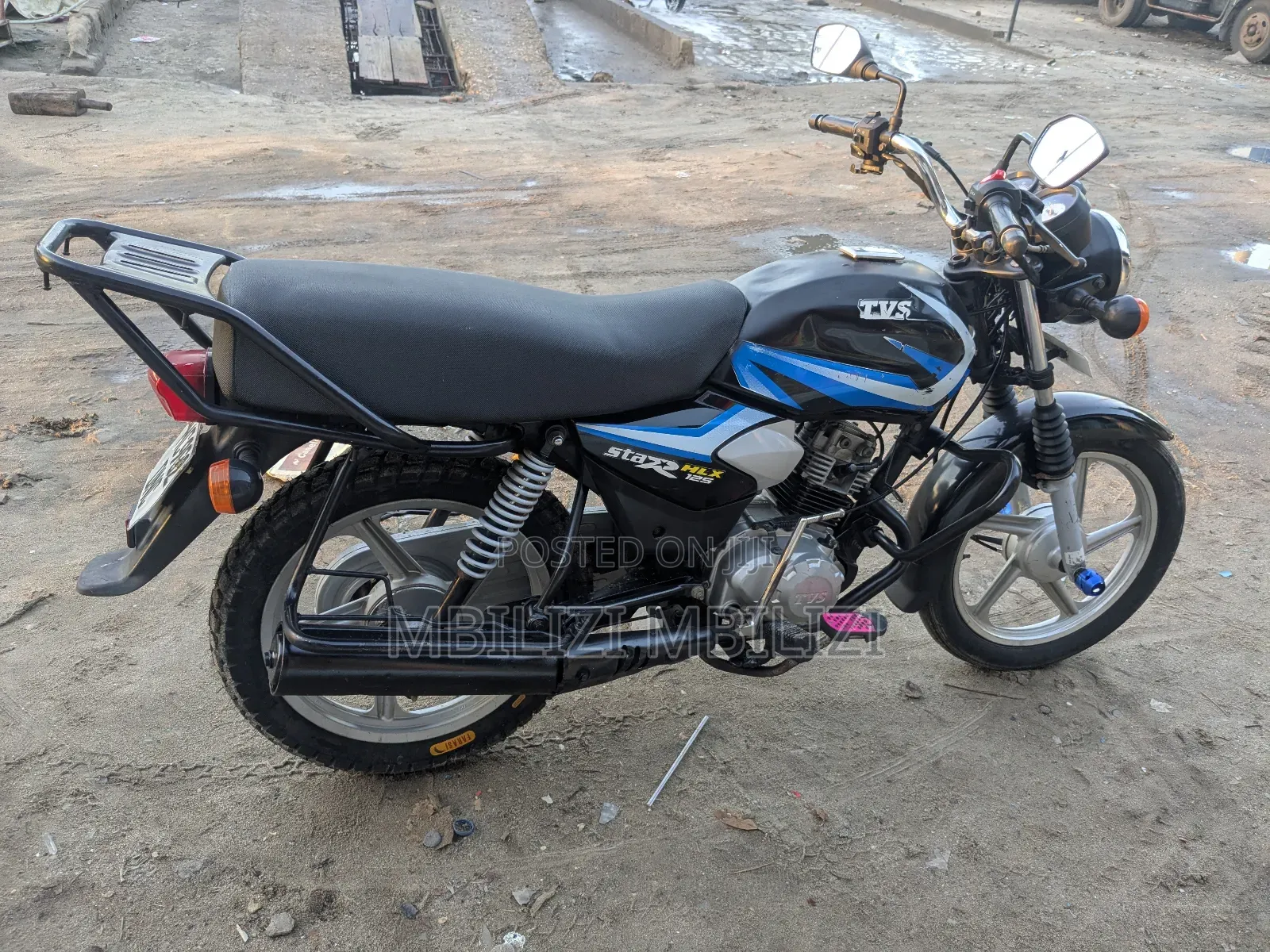 TVS HLX 125 2024 Black