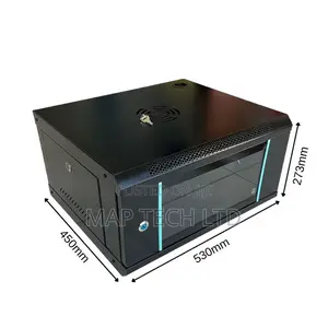 4u Network Cabinet – Strong Metal Rack for Cctv, Routers, and Servers