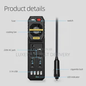 Car Power Inverter 200w