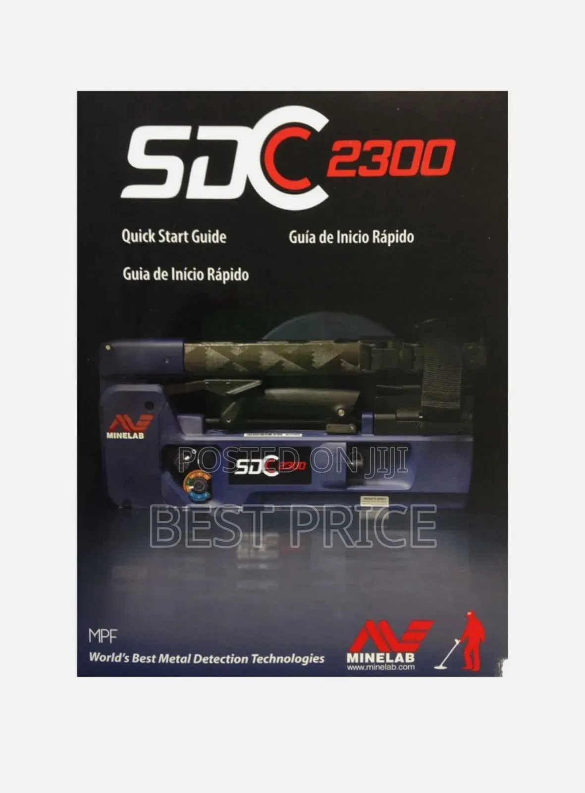 Minelab SDC 2300 All Terrain Gold Metal Detector Pulse Indication