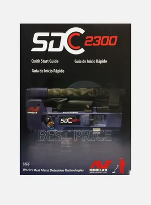 Minelab SDC 2300 All Terrain Gold Metal Detector Pulse Indication