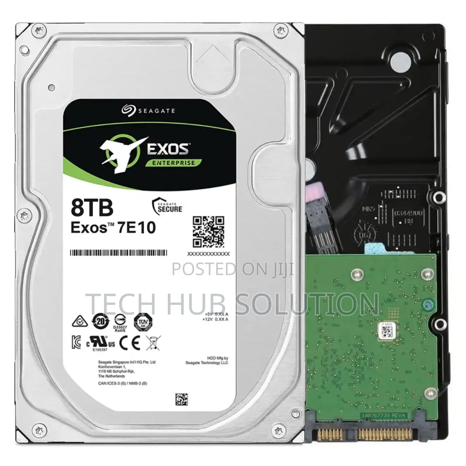 Seagate Exos Sata Hard Disc (Hdd) 8tb