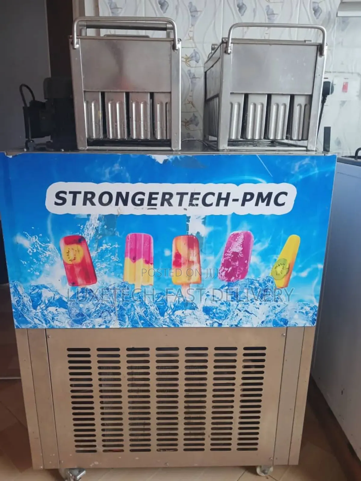Commercial Popsicle-Making Machine for 2 Trays