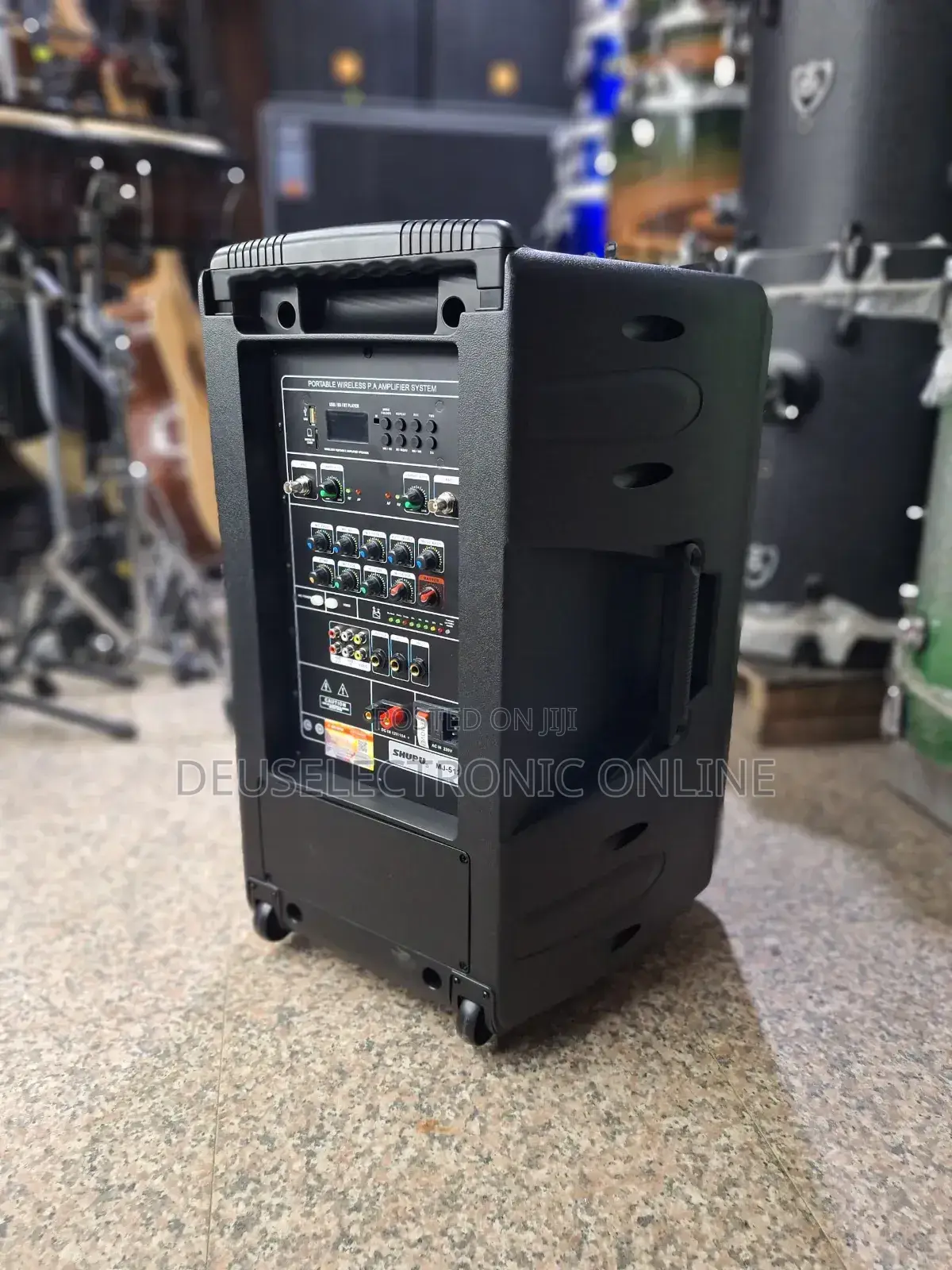 Portable Wireless P. A Amplifier System