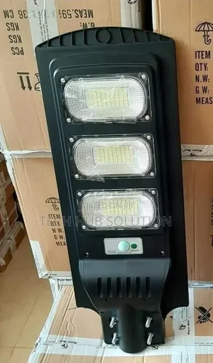 Solar Street Light 300w No Sensor With Lighting Area 400m2