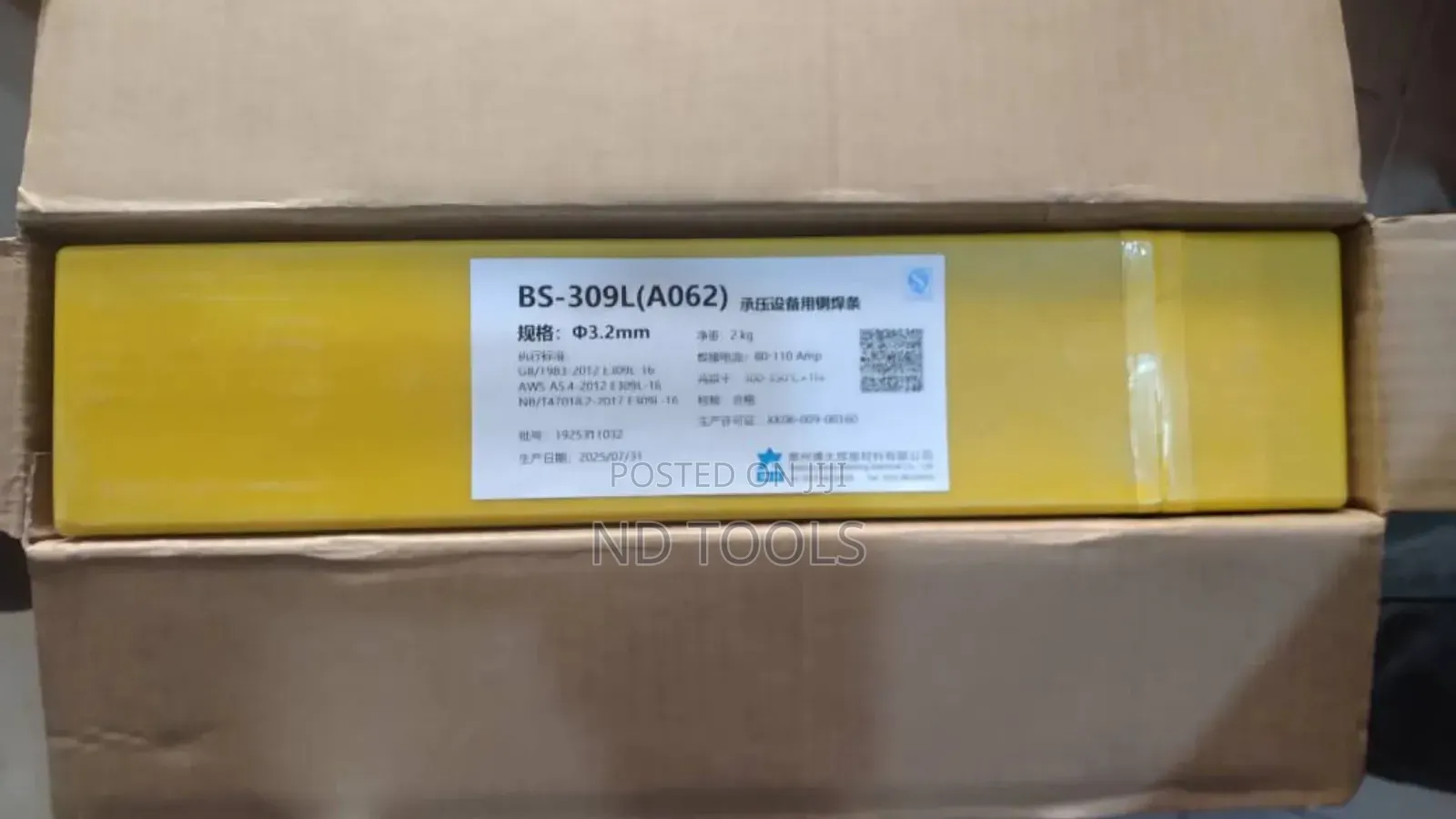 Welding Electrode 3.2mm E309l Ss Boda