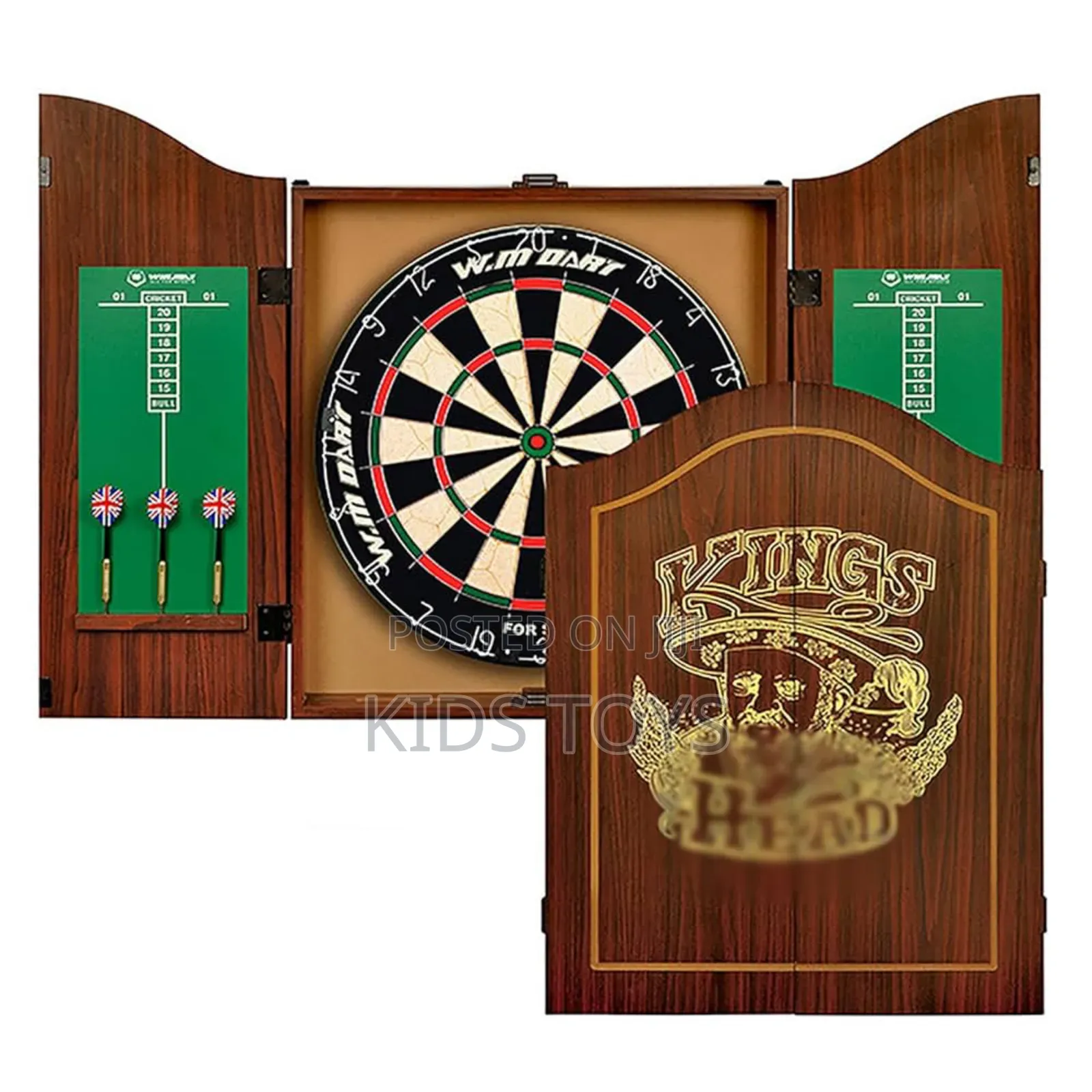 Dart Game Available With Wooden Cover