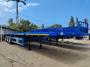 Flatbed Trailer With Spring