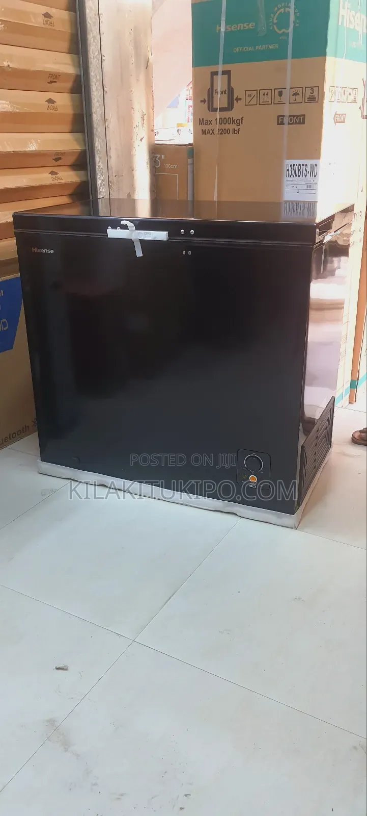 Hisense Black Chest Freezer 200l