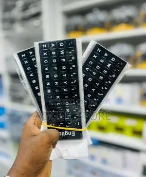 English Keyboard Stickers