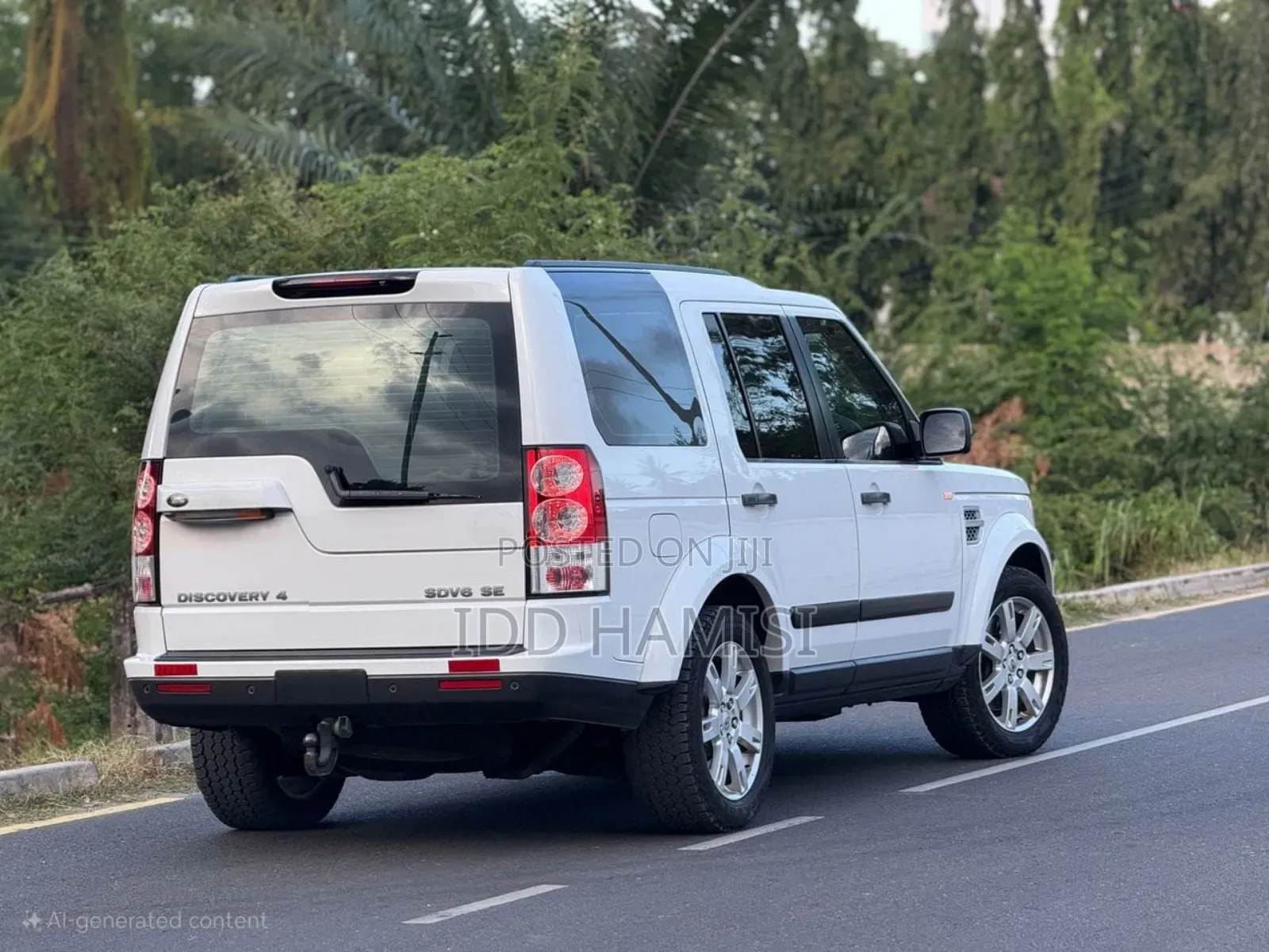 Land Rover Discovery 2010 White