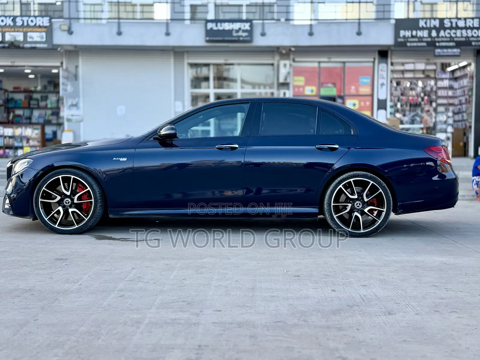 Mercedes-Benz E43 AMG 3.0 AWD 2017 Blue