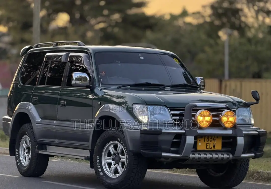 Toyota Land Cruiser Prado 1998 Green