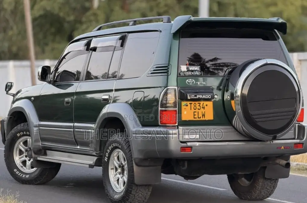 Toyota Land Cruiser Prado 1998 Green
