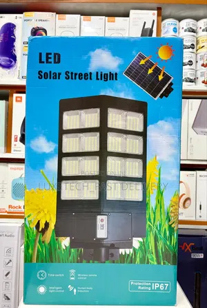 Solar Powered Street Light 1200 Watts