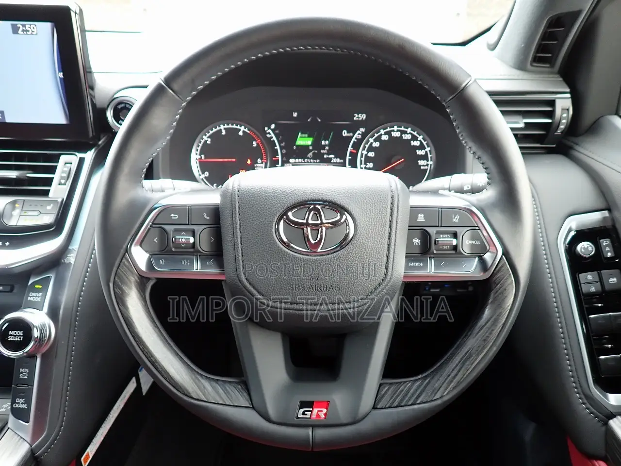Toyota Land Cruiser 2023 Black