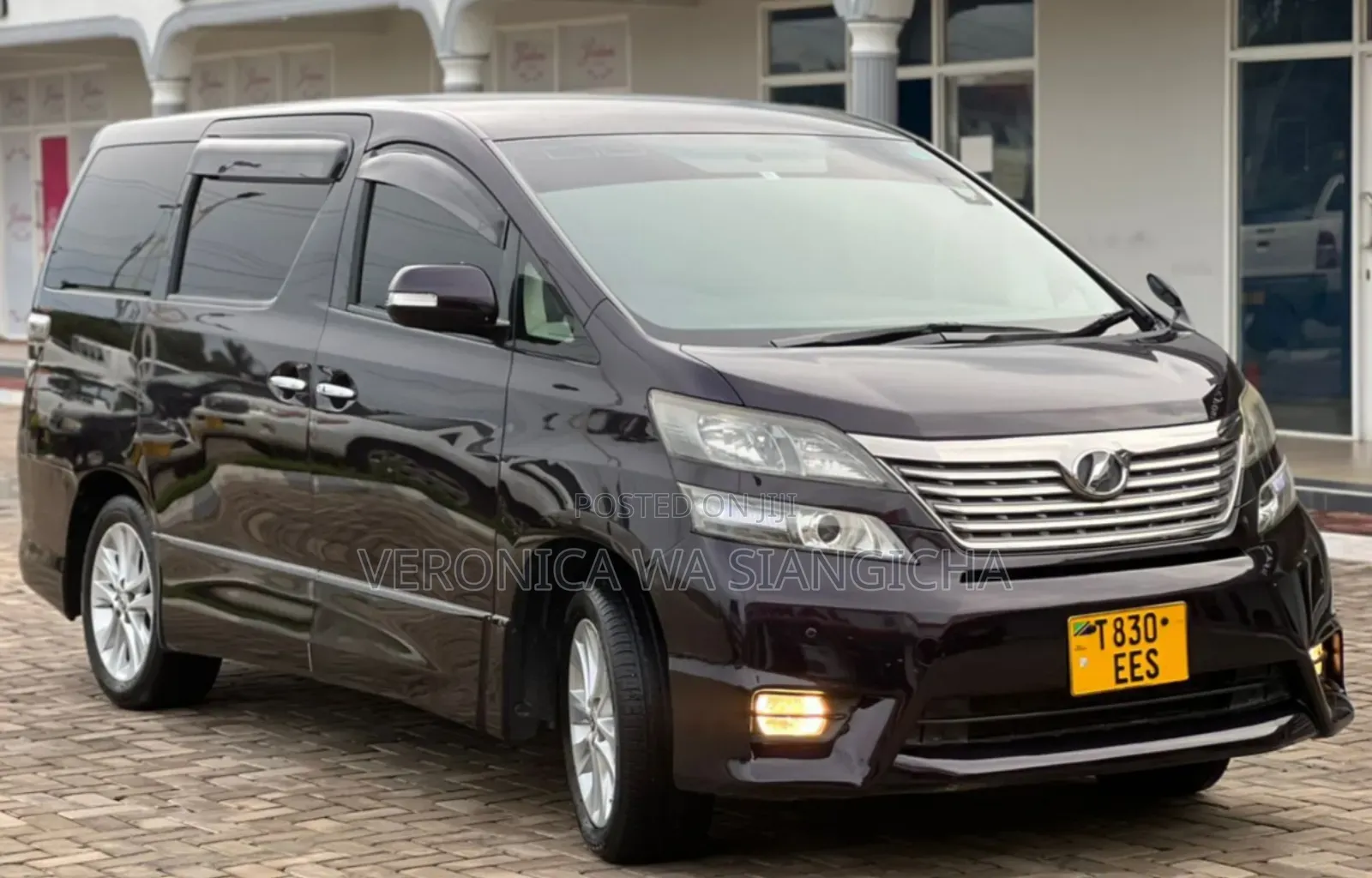 Toyota Vellfire 2008 Black