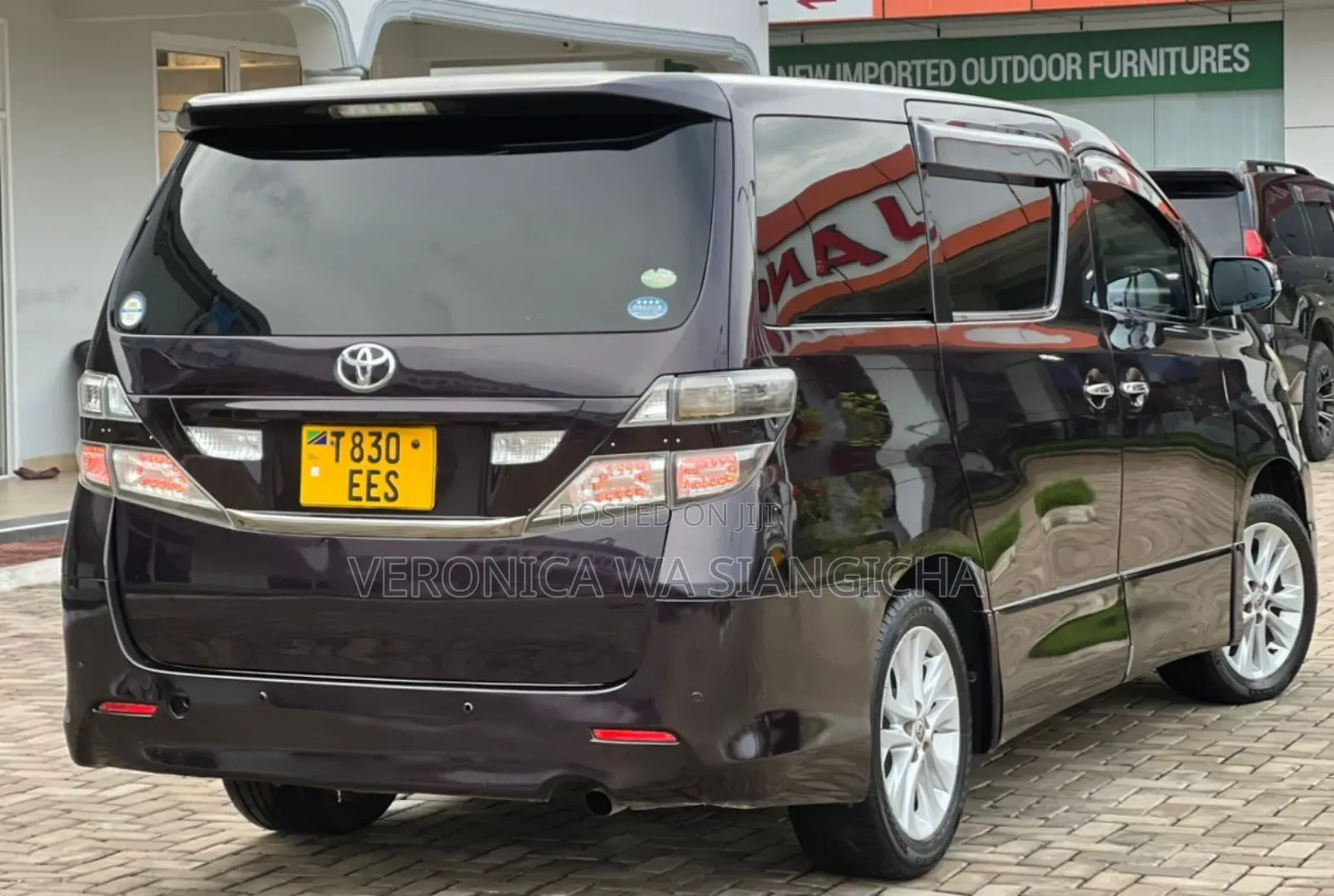 Toyota Vellfire 2008 Black