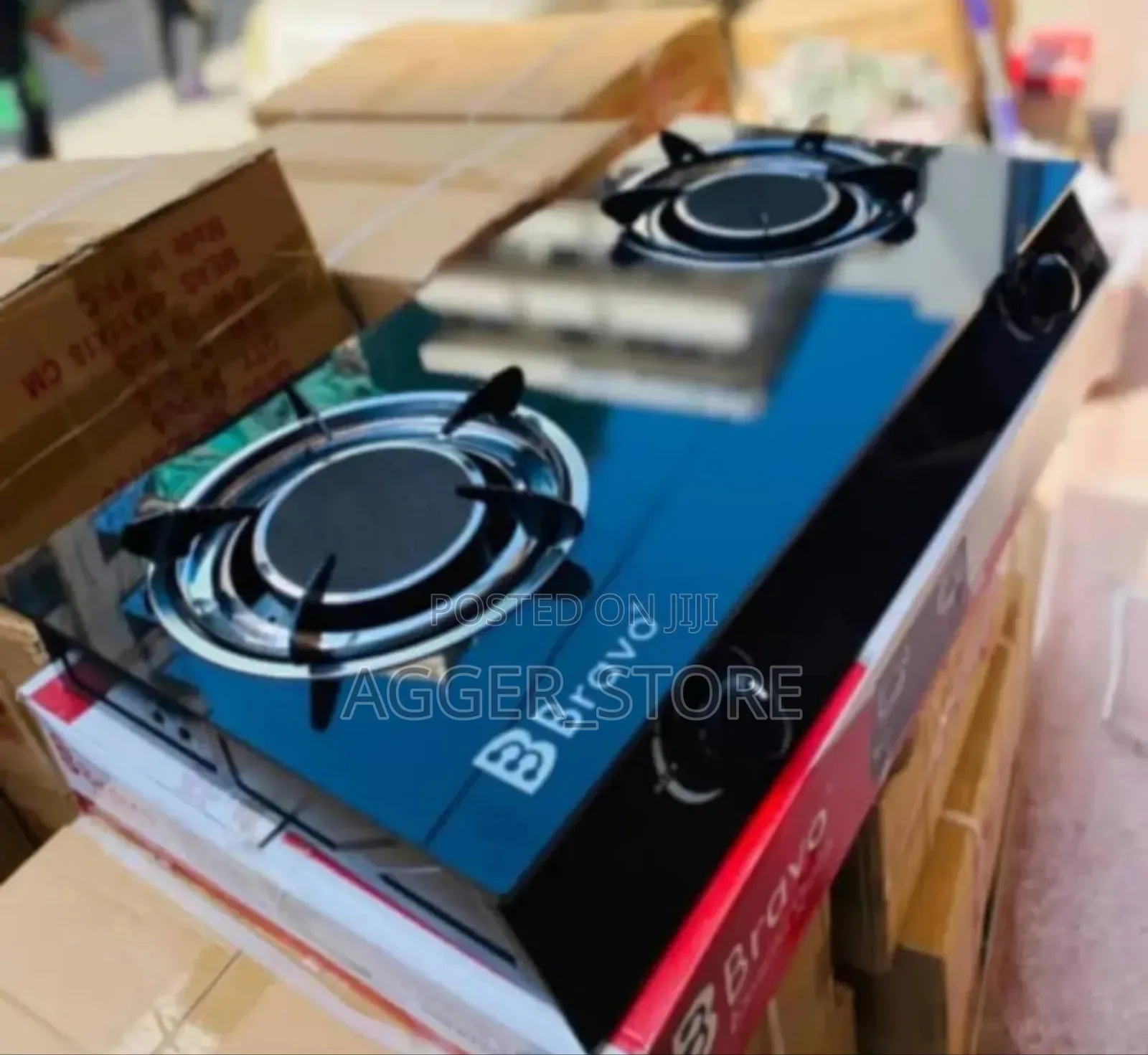 Bravo 2 Plate Gas Cooker