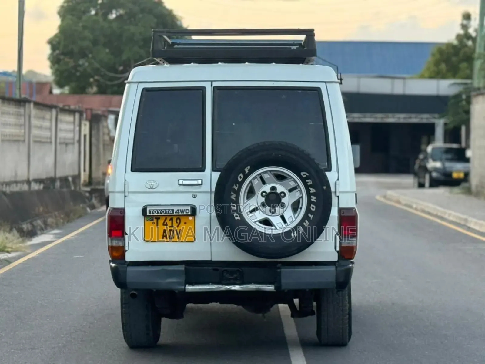 Toyota Land Cruiser 1996 White